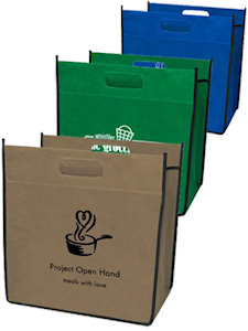 Tote Bags: Grocery Square Tote Bags